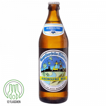 Augustiner Alkoholfrei Hell - Pack 12x 0,5 Ltr.