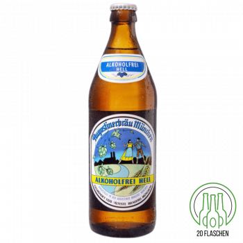 Augustiner Alkoholfrei Hell - Kiste 20x 0,5 Ltr.