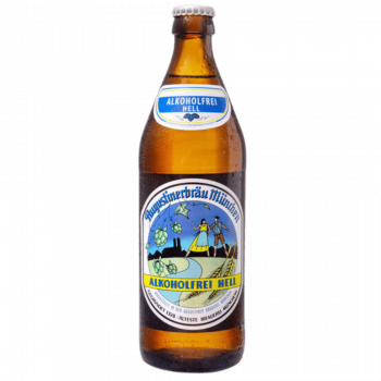 Augustiner Alkoholfrei Hell - Flasche 0,5 Ltr. 