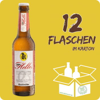 Bruckmüller kleines Helles - Pack 12x 0,33 Ltr. 