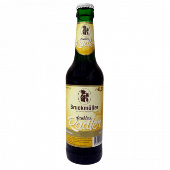 Bruckmüller dunkles Radler - Flasche 0,33 Ltr. 