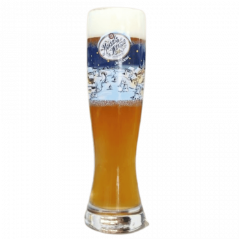 Maisel Weisse Weissbierglas Winter Edition 0,5 ltr. - Glas 