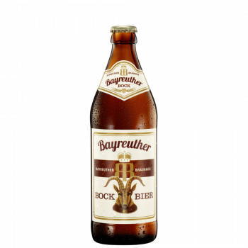 Bayreuther Brauhaus Bockbier - Flasche 0,5 Ltr. 