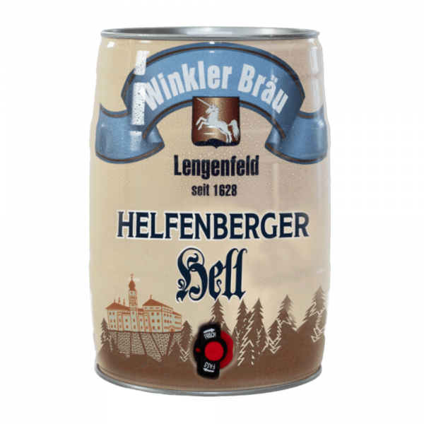 Winkler Bräu Lengenfeld Helfenberger Hell - Dose 5 Ltr.